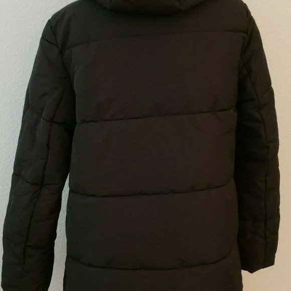 Womens Hooded Warm Winter Puffer Coat  Water Resis - Picture 3 of 4